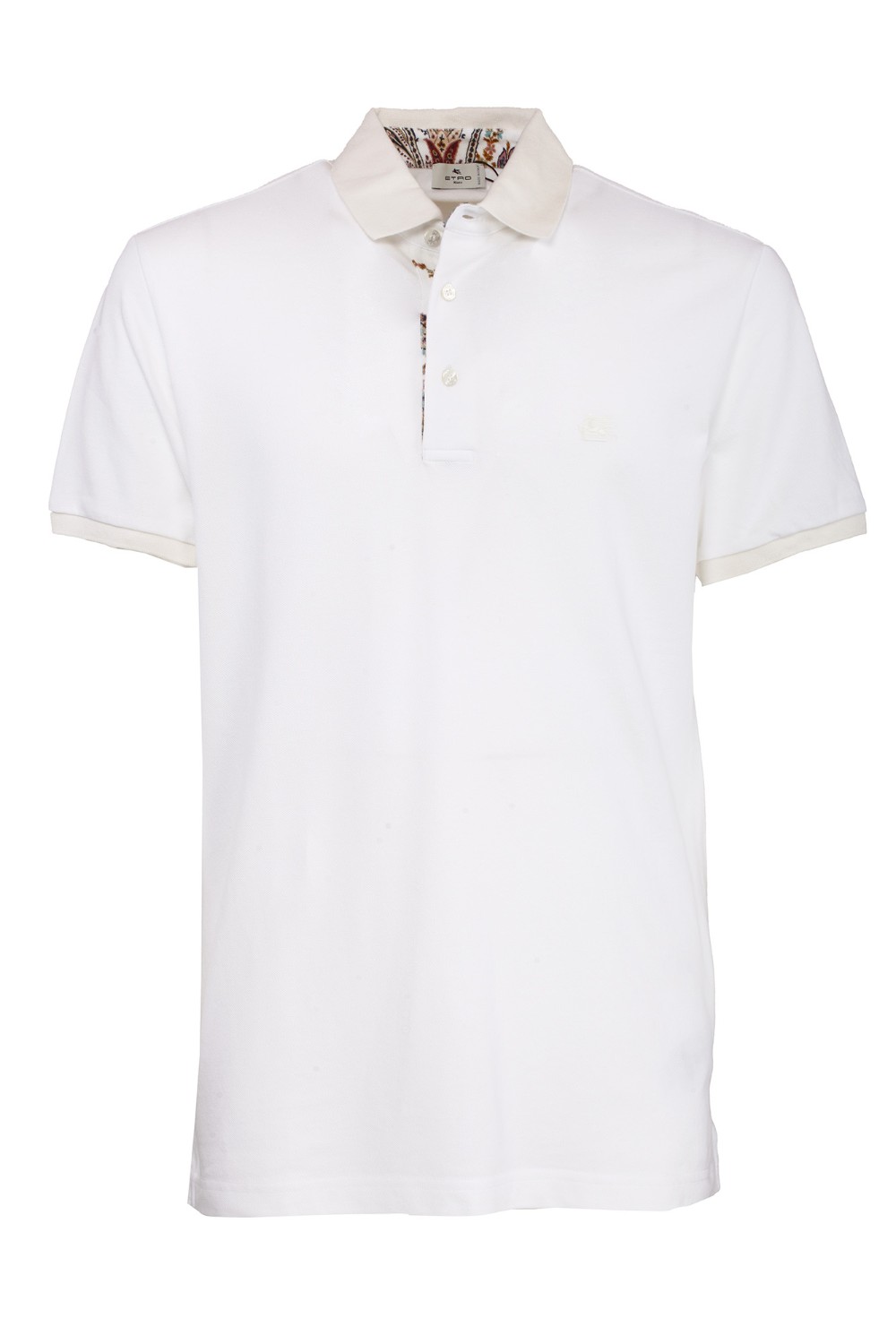 shop ETRO Saldi Polo: Etro polo con logo.
Polo realizzata in piquet di cotone, impreziosita con Pegaso e logo ETRO ricamati ton-sur-ton sul petto.
L'interno del colletto e della chiusura sono rifiniti con stampa Paisley.
100% cotone.
Vestibilità regular.
Fabbricato in Italia.. MRMD0005 AC174-W0800 number 2300055